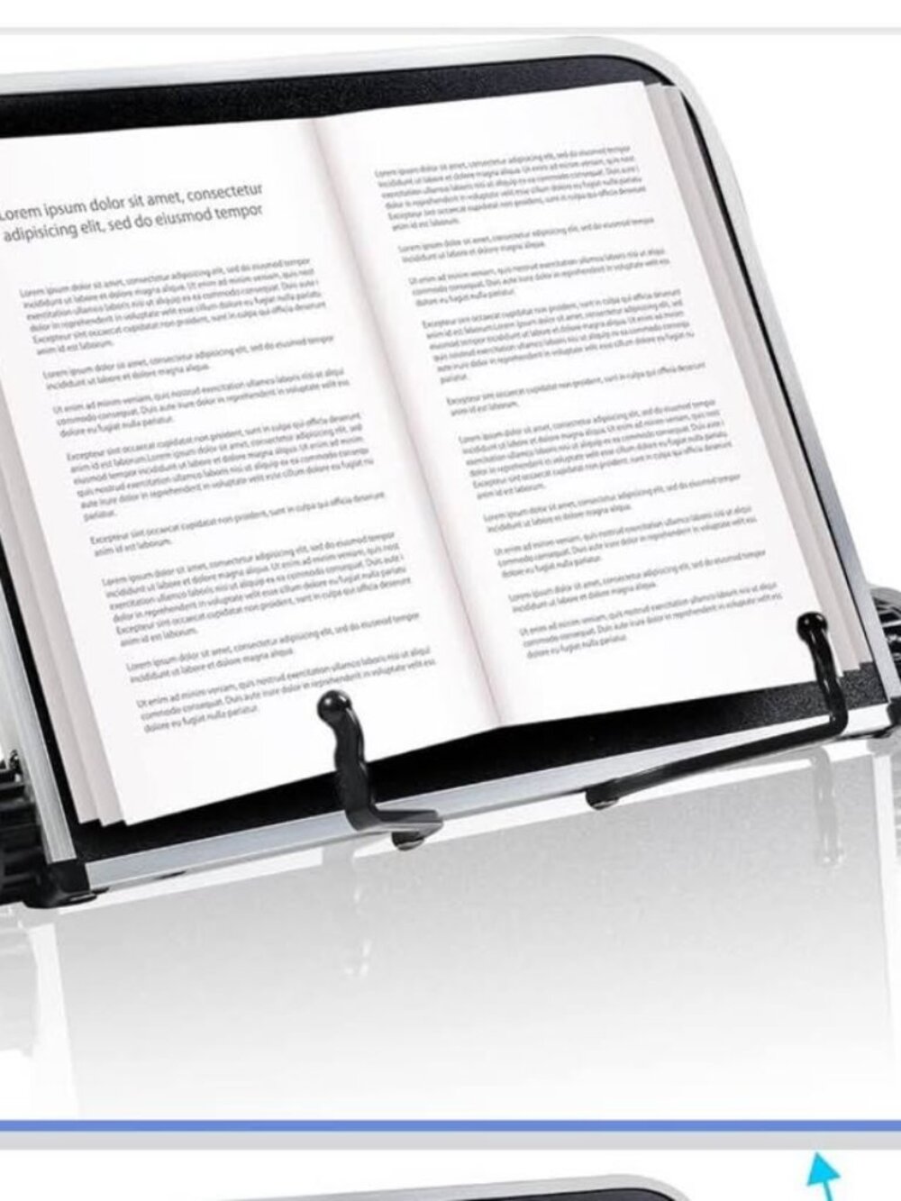 360° adjustable book stand